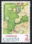 Stamps Spain -  CARTA NAUTICA S.XIV