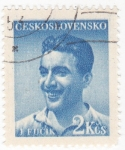 Stamps Czechoslovakia -  Julius Fucik-compositor