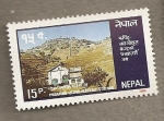 Stamps Nepal -  Estación Hidroelectrica