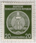 Stamps : Europe : Germany :  Rep. Democrática 10
