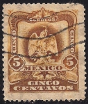 Stamps : America : Mexico :  ESCUDO DE MEXICO.