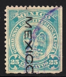 Stamps : America : Mexico :  Escudo de Armas del Gobierno Constitucionalista( Durante la Revolución).