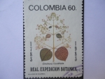 Stamps Colombia -  Real Expedición Botánica Cinchona Cordifolia - 1783-1983 Bicentenario