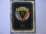 Stamps Colombia -  75 Aniversario  de la Sociedad Colombian de Ingenieía 1961