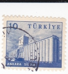 Stamps Turkey -  Indústria en Ankara