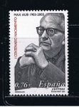 Stamps Spain -  Edifil  3992  Cente. del nacimiento de Max Aub ( 1903 - 1972 ).  