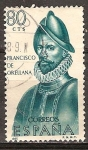 Sellos de Europa - Espaa -  Exploradores y colonizadores de América(Francisco de Orellana). 