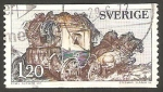 Stamps Sweden -  695 - Carruaje Postal