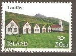 Stamps : Europe : Iceland :  GRANJAS  E  IGLESIA
