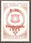 Stamps : America : Chile :  REVALORACION