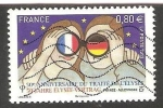 Stamps France -  50 Anivº del Tratado del Eliseo