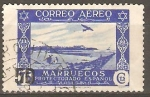 Stamps Morocco -  PLAYA  DE  LARACHE