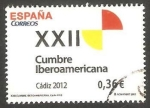 Stamps Spain -  XXII Cumbre Iberoamericana en Cádiz