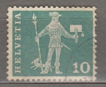 Stamps : Europe : Switzerland :  Cartero