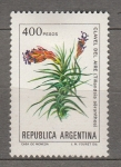 Sellos de America - Argentina -  Flor