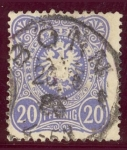 Stamps : Europe : Germany :  1875-77 Pfenninge sin 