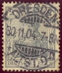Stamps : Europe : Germany :  1902-1904 Leyenda - Ybert:70