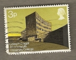 Stamps United Kingdom -  Colegio Universitario Aberystwyth