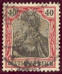 Stamps : Europe : Germany :  1905-1911 Leyenda - Ybert:88