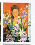 Stamps Spain -  Edifil  4004  La mujer y las flores. 