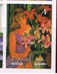 Stamps Spain -  Edifil  4010  La mujer y las flores. 