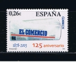 Sellos de Europa - Espa�a -  Edifil  4012  125 aniver. de ·EL Comercio·, Gijón.  