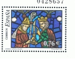 Stamps Spain -  Edifil  4020  Vidrieras de la Catedral de Santa María, de León.  