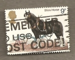 Stamps Europe - United Kingdom -  Caballo raza Shire