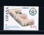 Stamps Spain -  Edifil  4024  75º aniver. de la Escuela Técnica Superior de Ingenieros Aeronáuticos.  