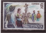 Stamps Spain -  serie- Zarzuela