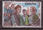 Stamps Spain -  serie- Zarzuela