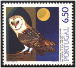 Stamps Portugal -  Animales del Zoo de Lisboa - Coruja das Torres (afinsa 1466)