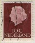 Stamps Netherlands -  1 Reina Juliana