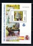 Sellos de Europa - Espaa -  Edifil  4044 SH  XXV aniver. de la Constitución Española.  