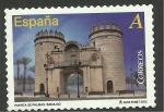 Stamps Spain -  Puerta de Palmas Badajoz