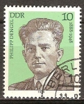 Sellos de Europa - Alemania -  Las personalidades socialistas Philipp Dengel (1888-1948)DDR.