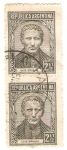 Stamps Argentina -  Luis Braille
