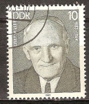 Sellos de Europa - Alemania -  Las personalidades socialistas.Josef Miller (1883-1964)DDR.