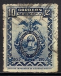 Stamps Mexico -  EMBLEMA DE LA SOCIEDAD GEOGRAFICA Y ESTADISTICA DE MEXICO.