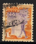 Stamps : America : Mexico :  CHARRO.