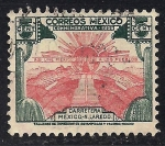 Stamps : America : Mexico :  CARRETERA MEXICO - N. LAREDO.
