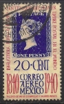 Stamps Mexico -  CENTENARIO DEL PRIMER TIMBRE POSTAL EN EL MUNDO.