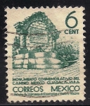 Stamps Mexico -  MONUMENTO EN EL CAMINO.