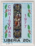 Stamps Liberia -  6 Navidad