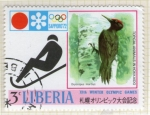 Stamps Liberia -  19 Sapporo-72