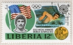 Stamps Liberia -  28 JJ.OO. Munich-72