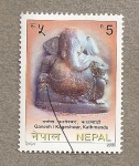 Stamps Asia - Nepal -  Gamesh, Katmandu