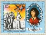 Stamps : Africa : Liberia :  42  Nicolás Copérnico