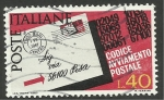 Stamps Italy -  Código postal