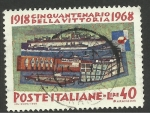 Stamps Italy -  cincuentenario de la victoria